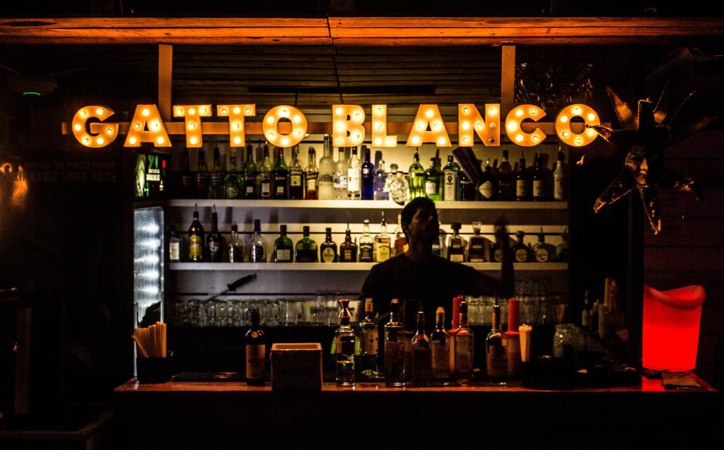 Gatto Blanco Party Hotel Panama-Stad Buitenkant foto